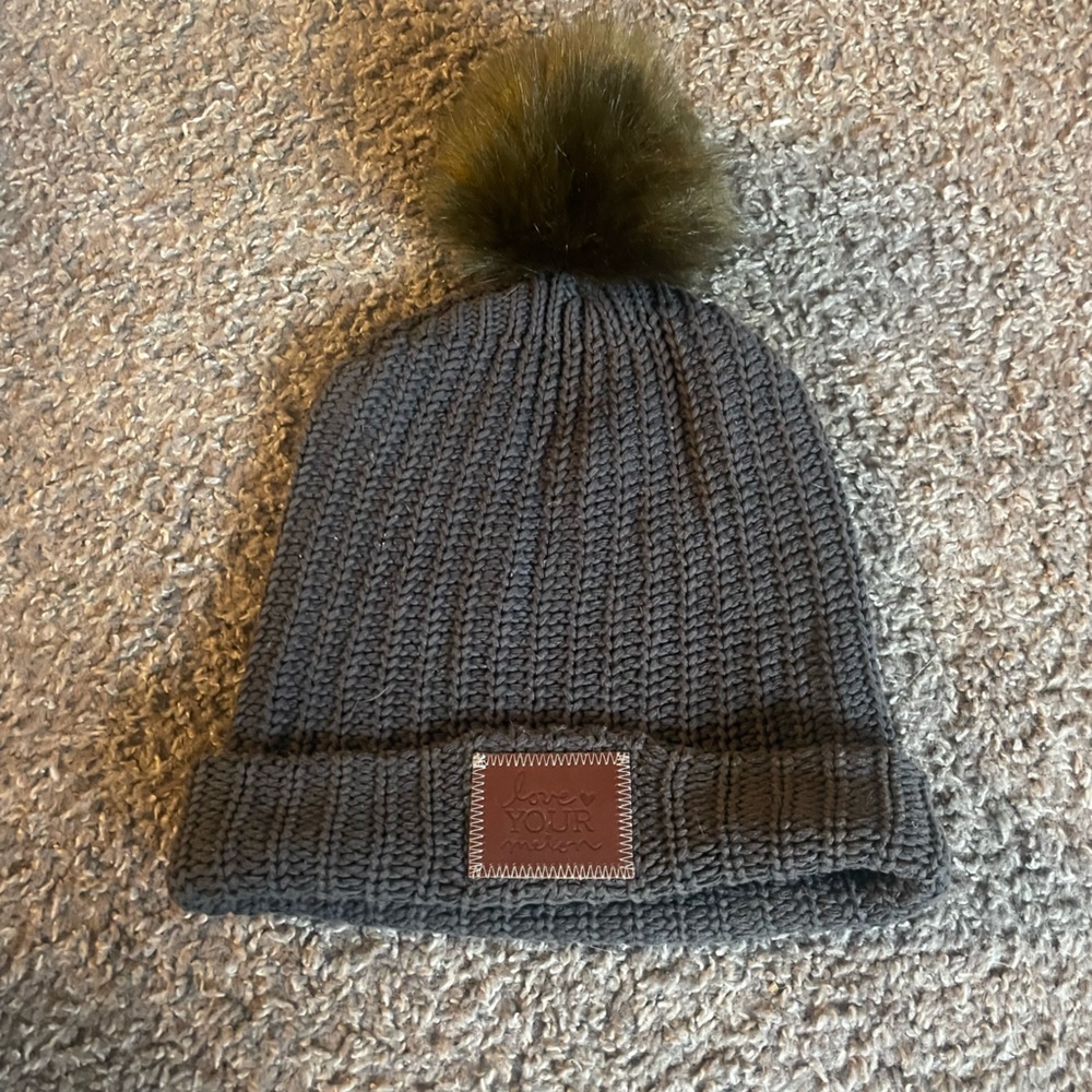 Dark gray love your melon hat